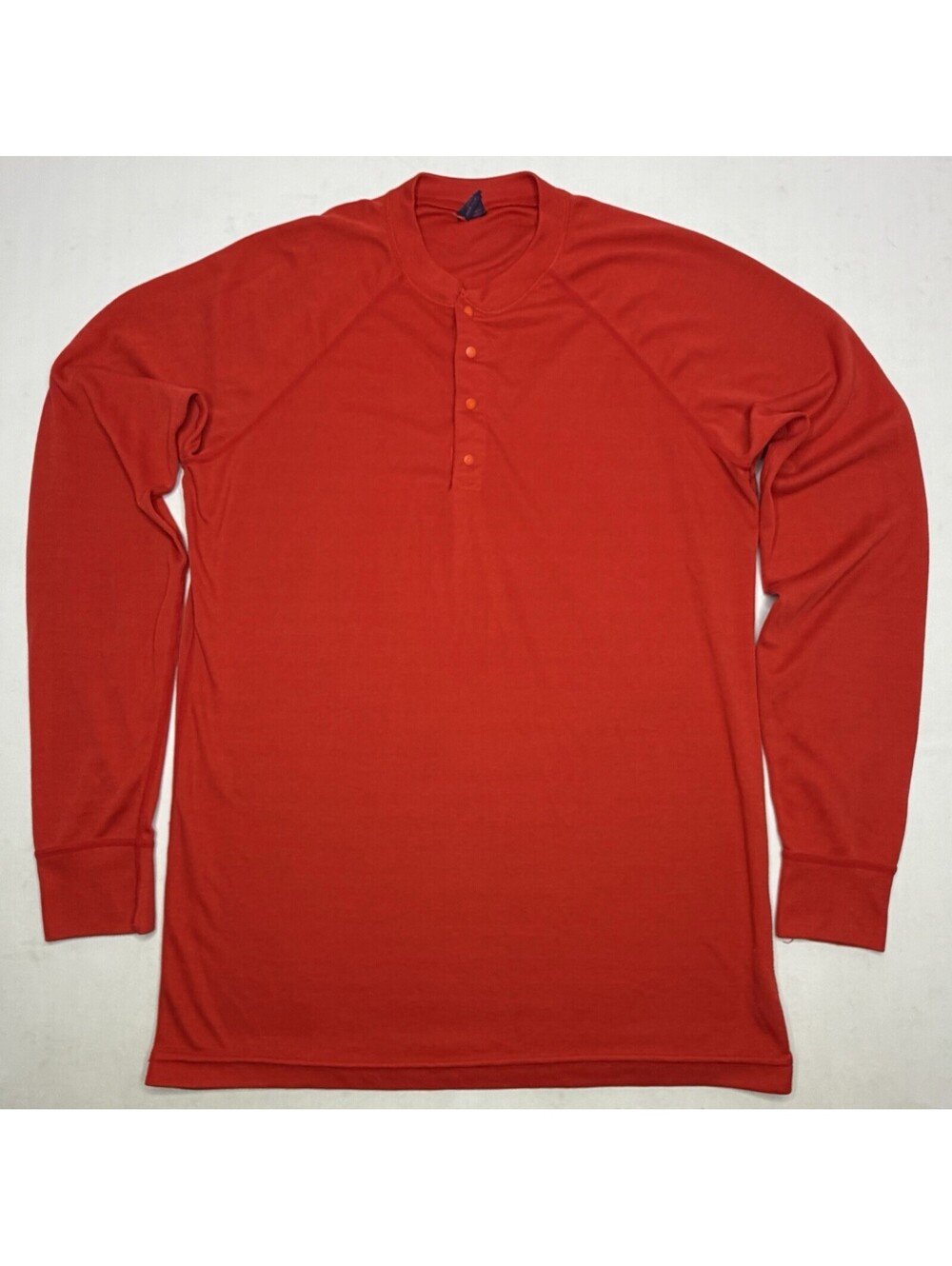 Vintage Patagonia Capilene Size Large Button Snap Henley Shirt P27